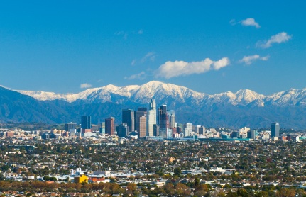 City of Los Angeles Landscape View
