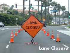 PSI Lane Closure